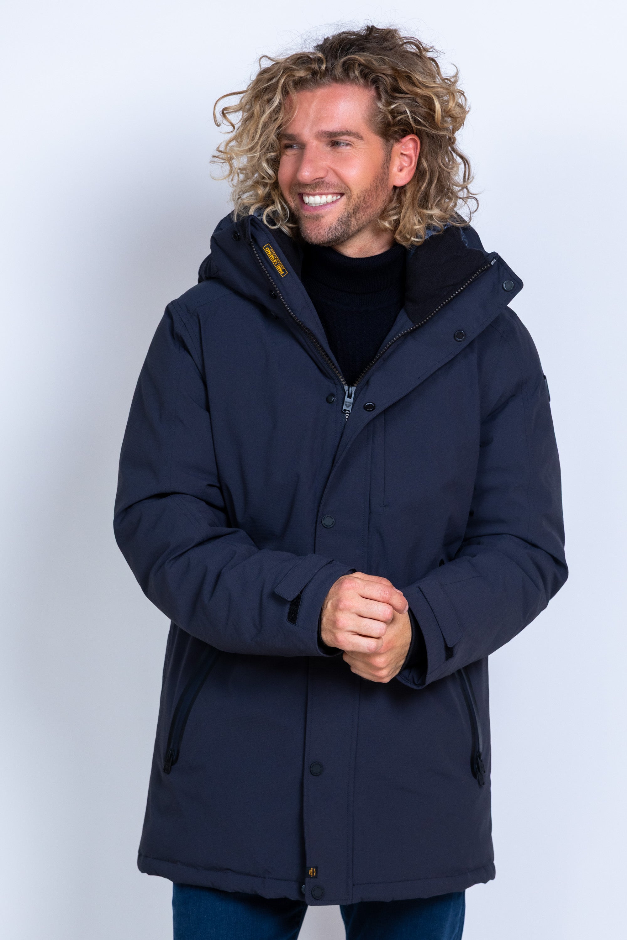 Parka met capuchon - Marine