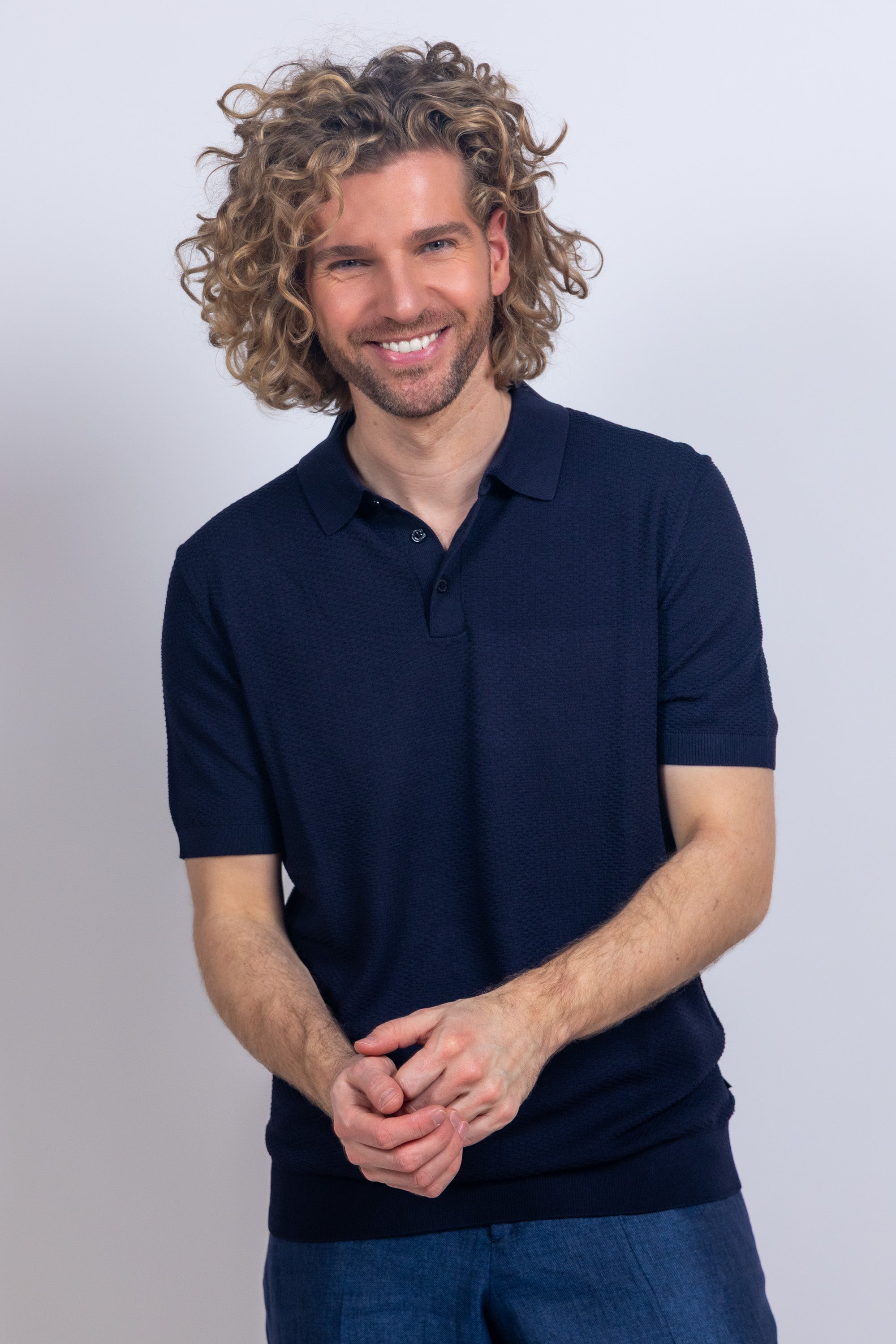 Polo met korte mouwen - Marine