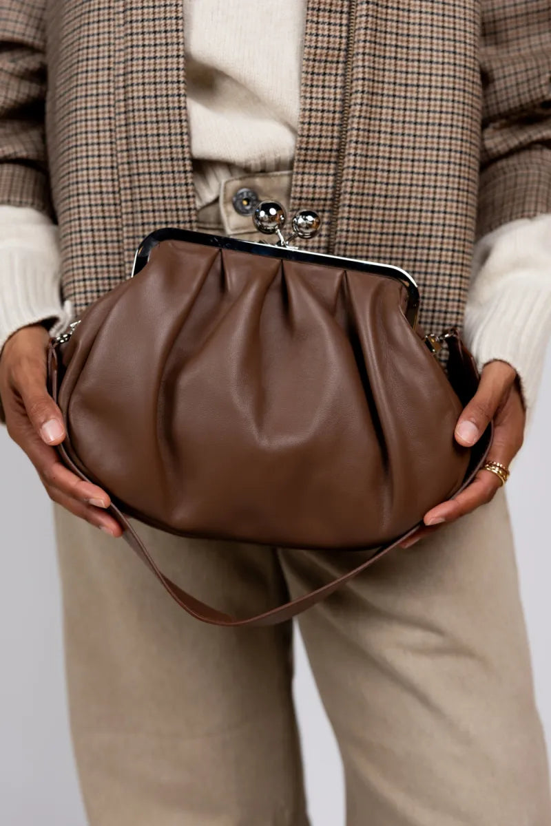 WEEKEND BY MAX MARA WEEKEND BY MAX MARA CUBICO Dumpling clutch - Bruin