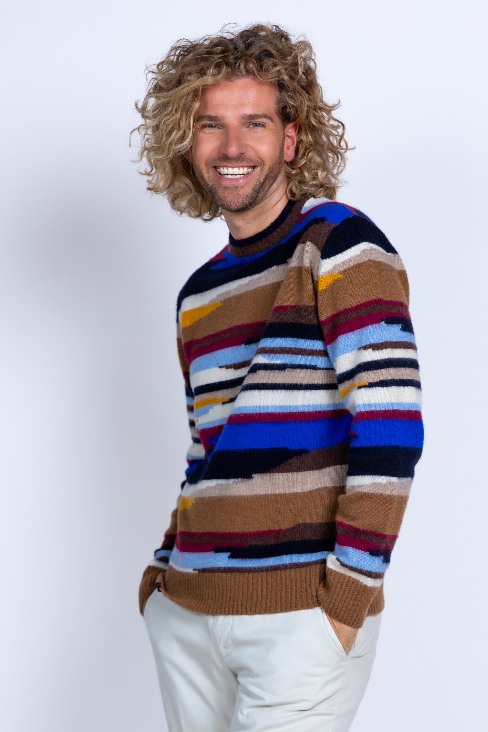 Trui met strepen - Multicolour