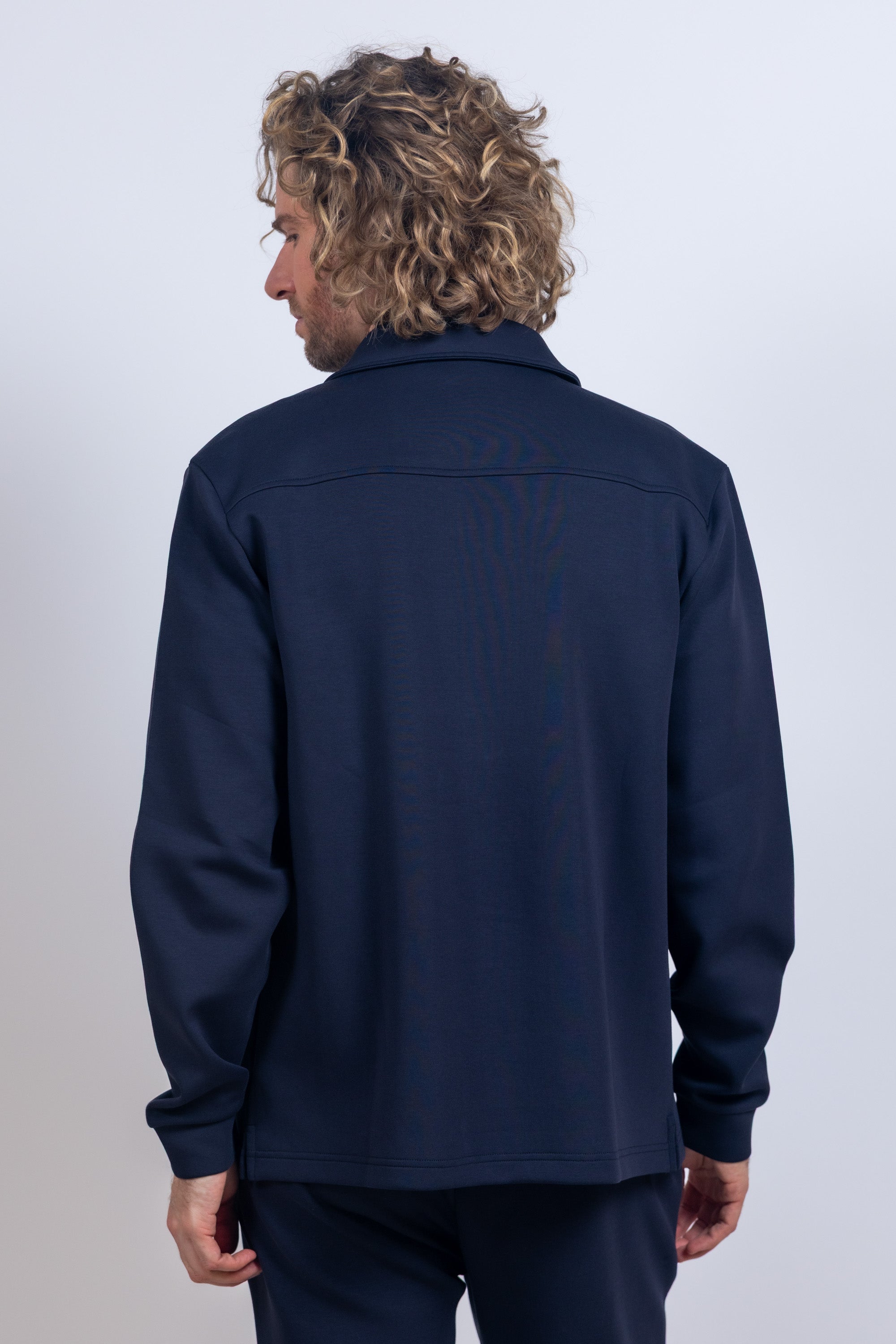 Jasje met zakken - Marine