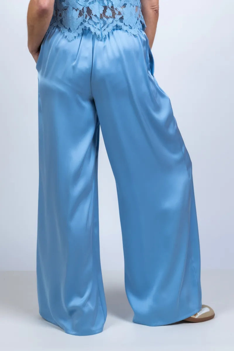 VERA MONT VERA MONT 03004262 zomer Wijde broek - Bleu