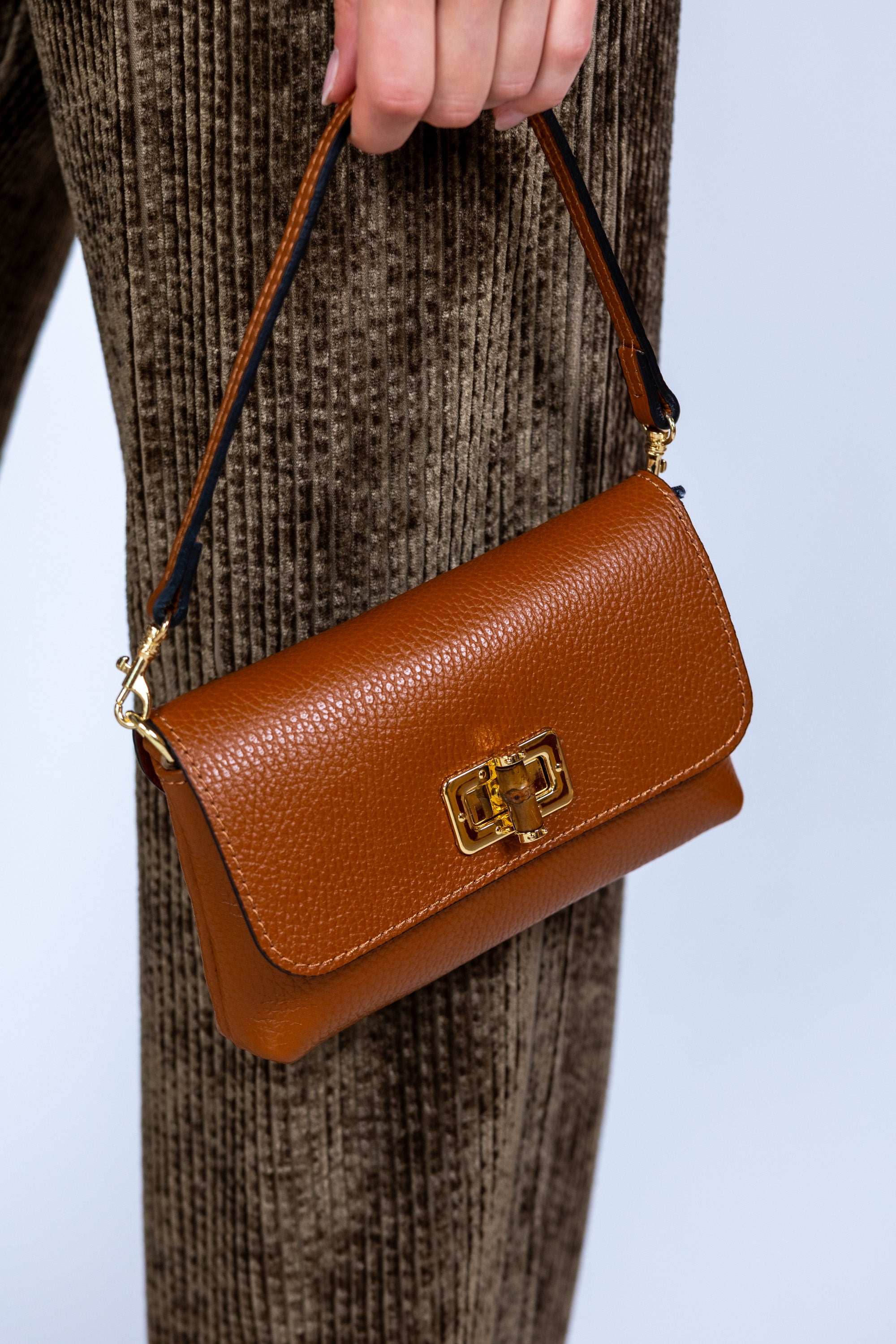 Crossbody tas - Cognac