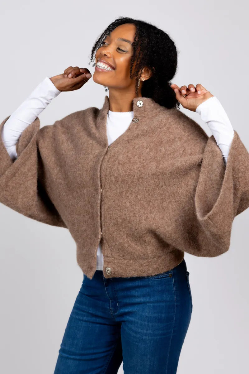 MIREIMARIE MIREIMARIE LYON MIREIMARIE LYON Oversized vest - Camel