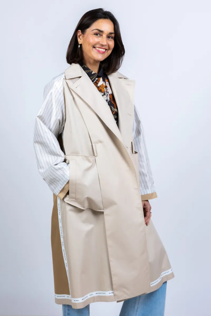 WEEKEND BY MAX MARA WEEKEND BY MAX MARA CANASTA WEEKEND BY MAX MARA CANASTA Trenchcoat met ceintuur - Zand