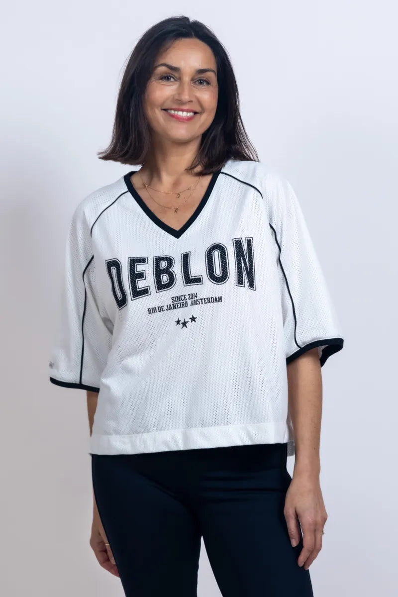 DEBLON SPORTS DEBLON SPORTS BROOKLYN 2610519 Shirt met print - Wit