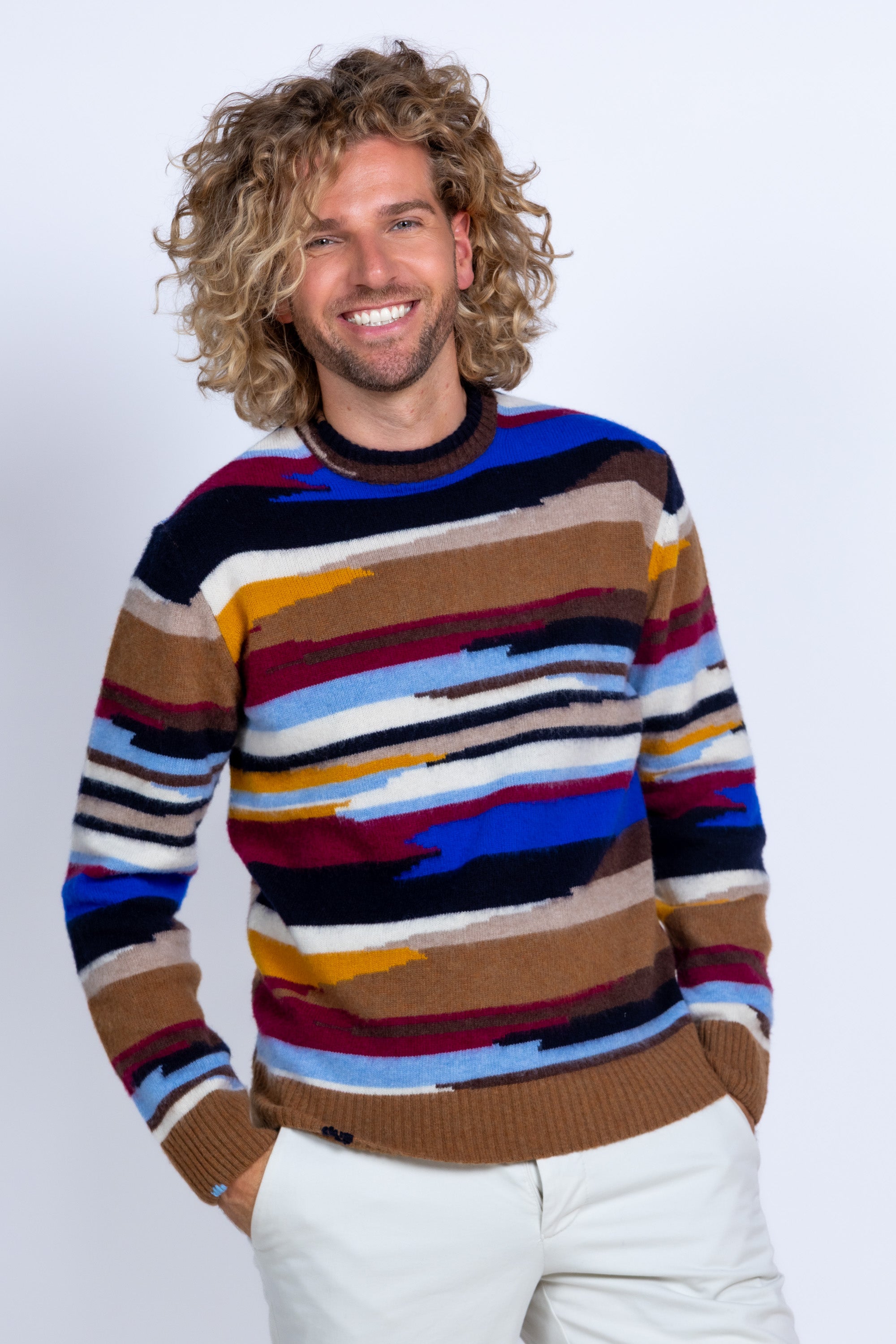 Trui met strepen - Multicolour