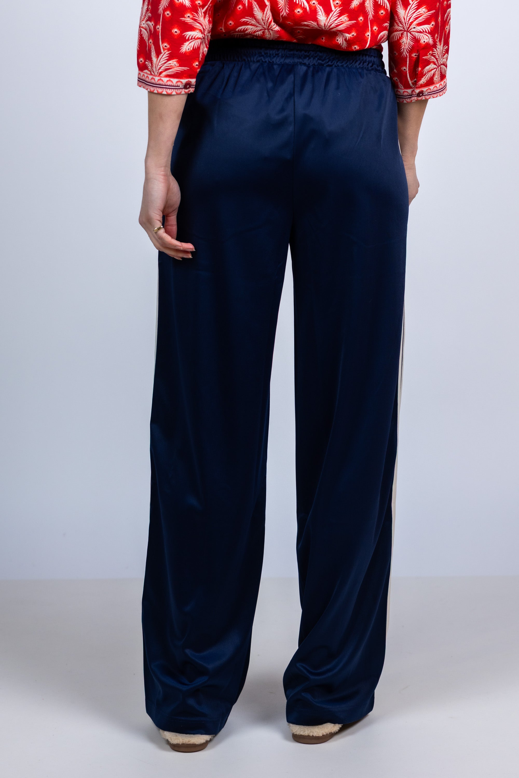 Broek met strepen - Marine