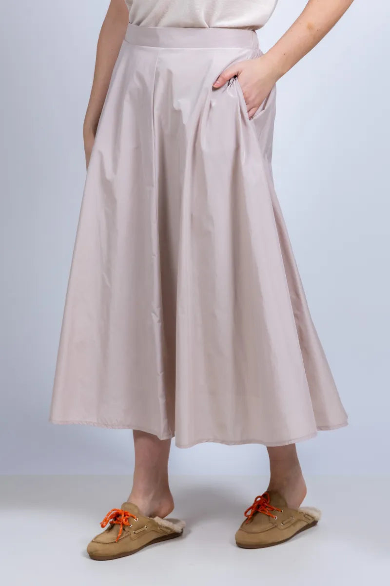 NO MAN'S LAND NO MAN'S LAND 65.699 Rok met plooien - Beige