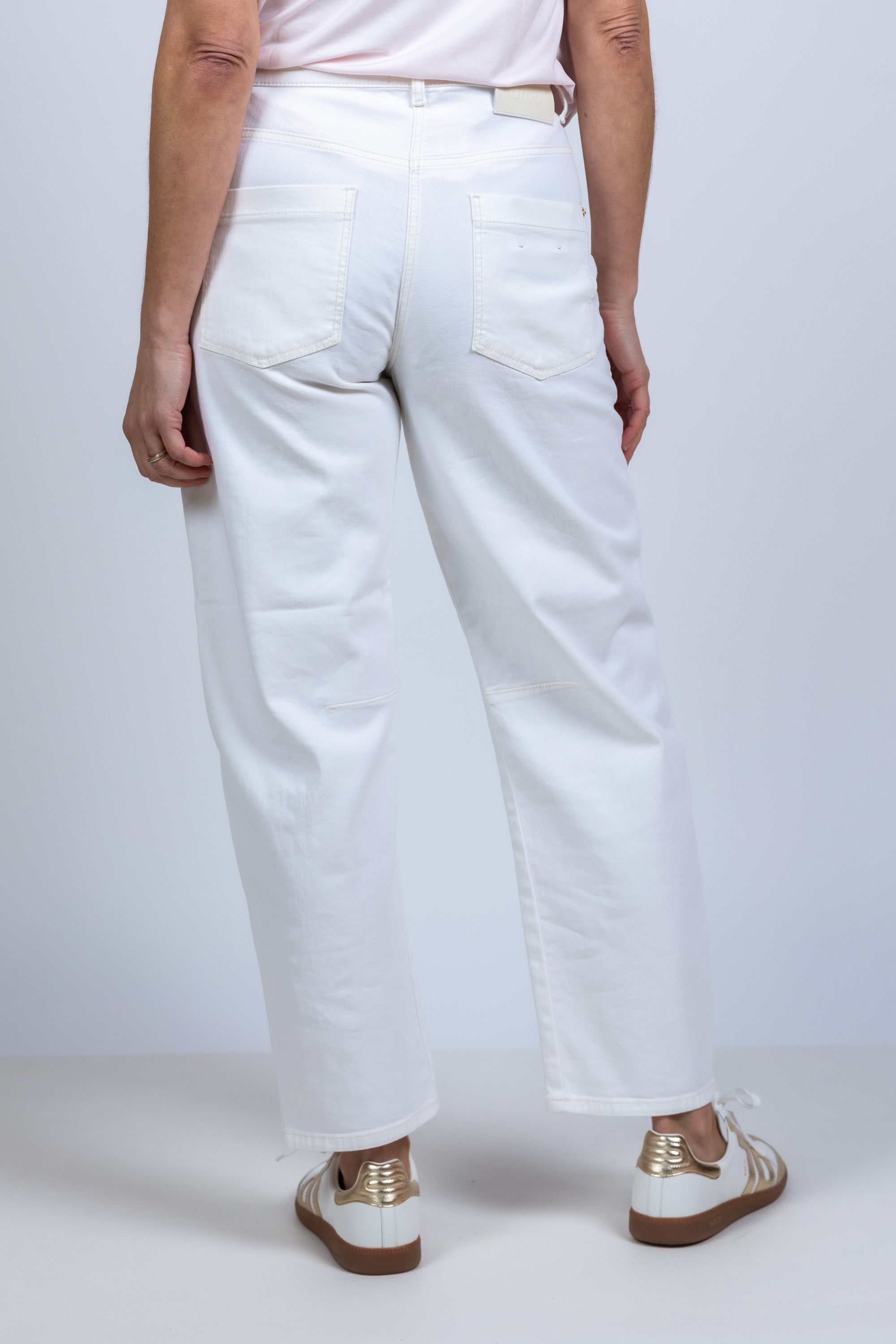 Broek met zakken - Wit