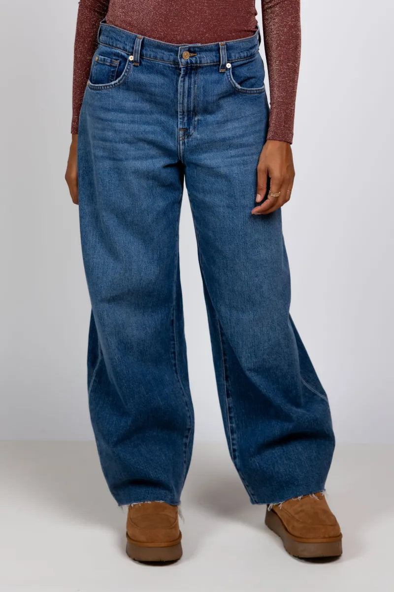 FOR ALL MANKIND FOR ALL MANKIND BONNIE Jeans met gerafelde zoom - Jeans