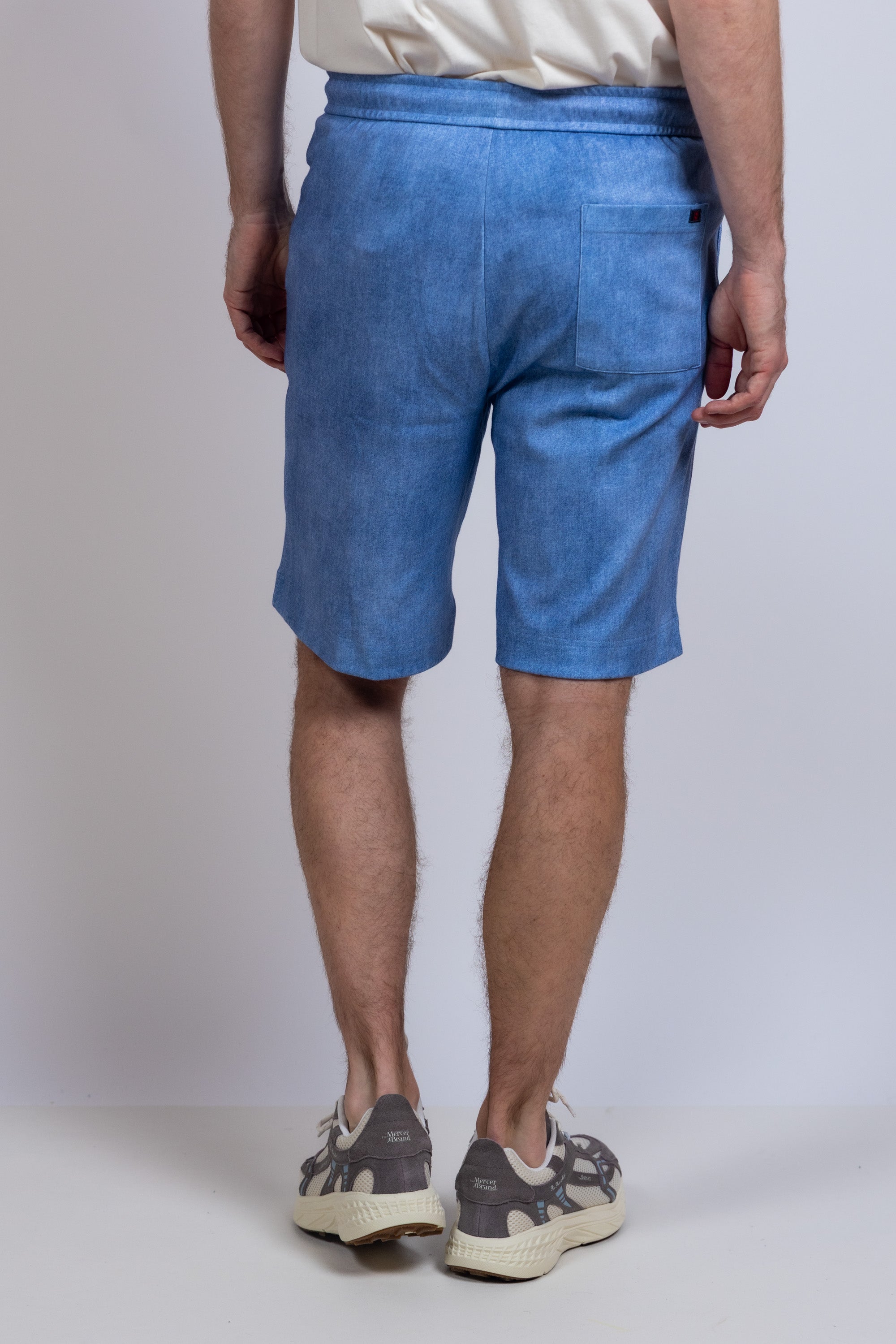 Korte broek met koord - Inkt