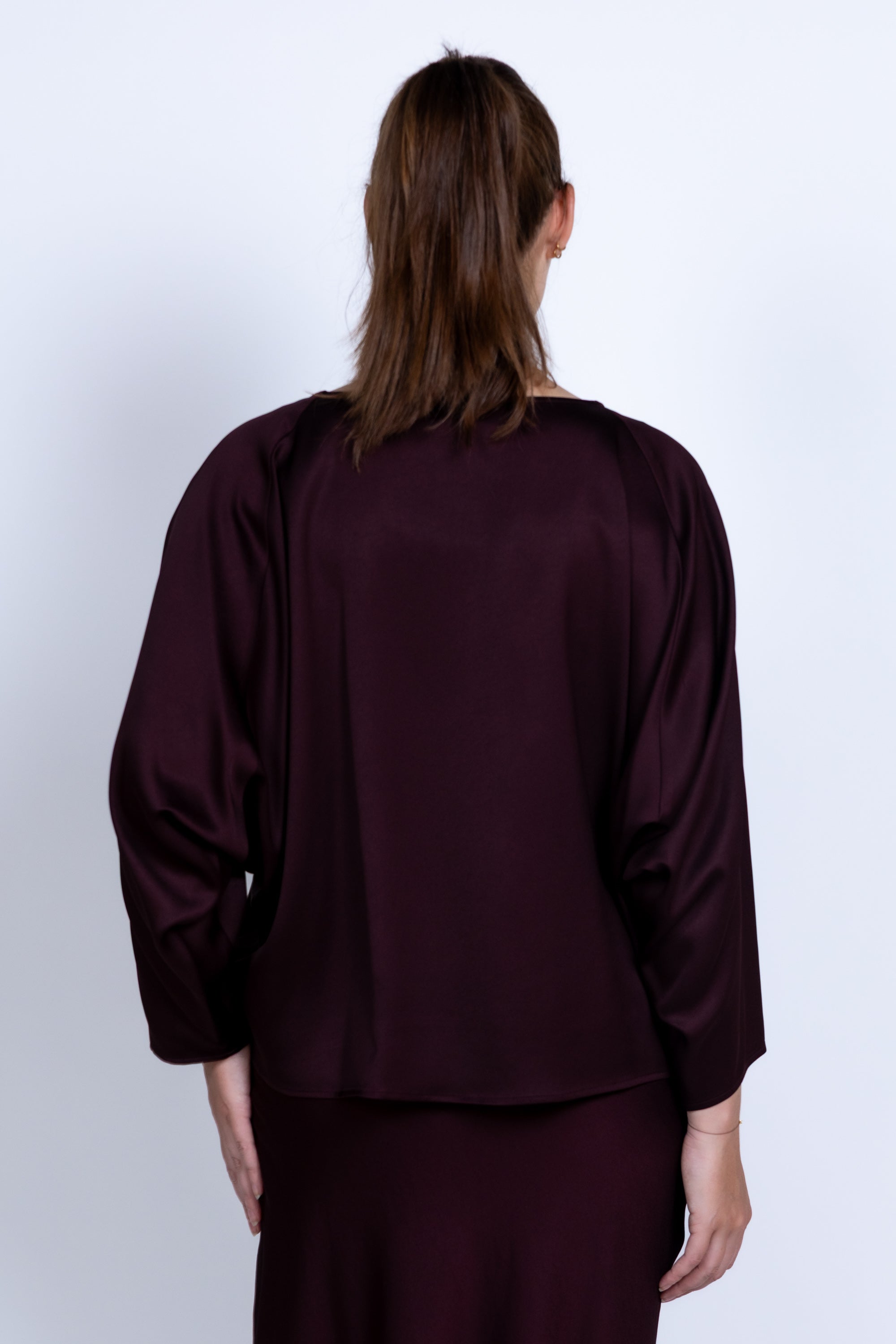 Trui met lange mouwen - Burgundy