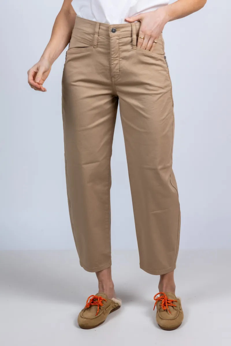 MAC MAC 0434L Broek met balloon fit - Zand