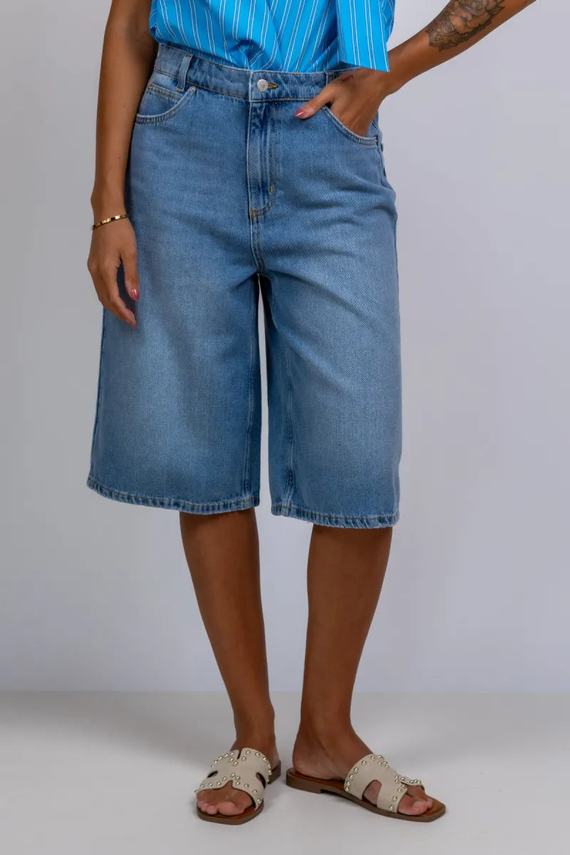 CPH MUSE CPH MUSE 207695 anora berm Denim bermuda - Licht jeans