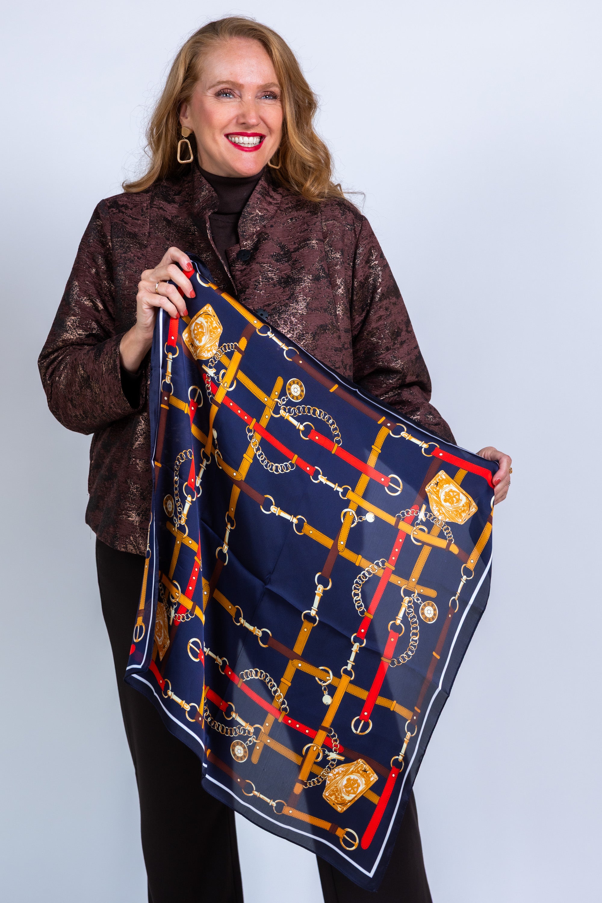 Sjaaltje met print - Multicolour