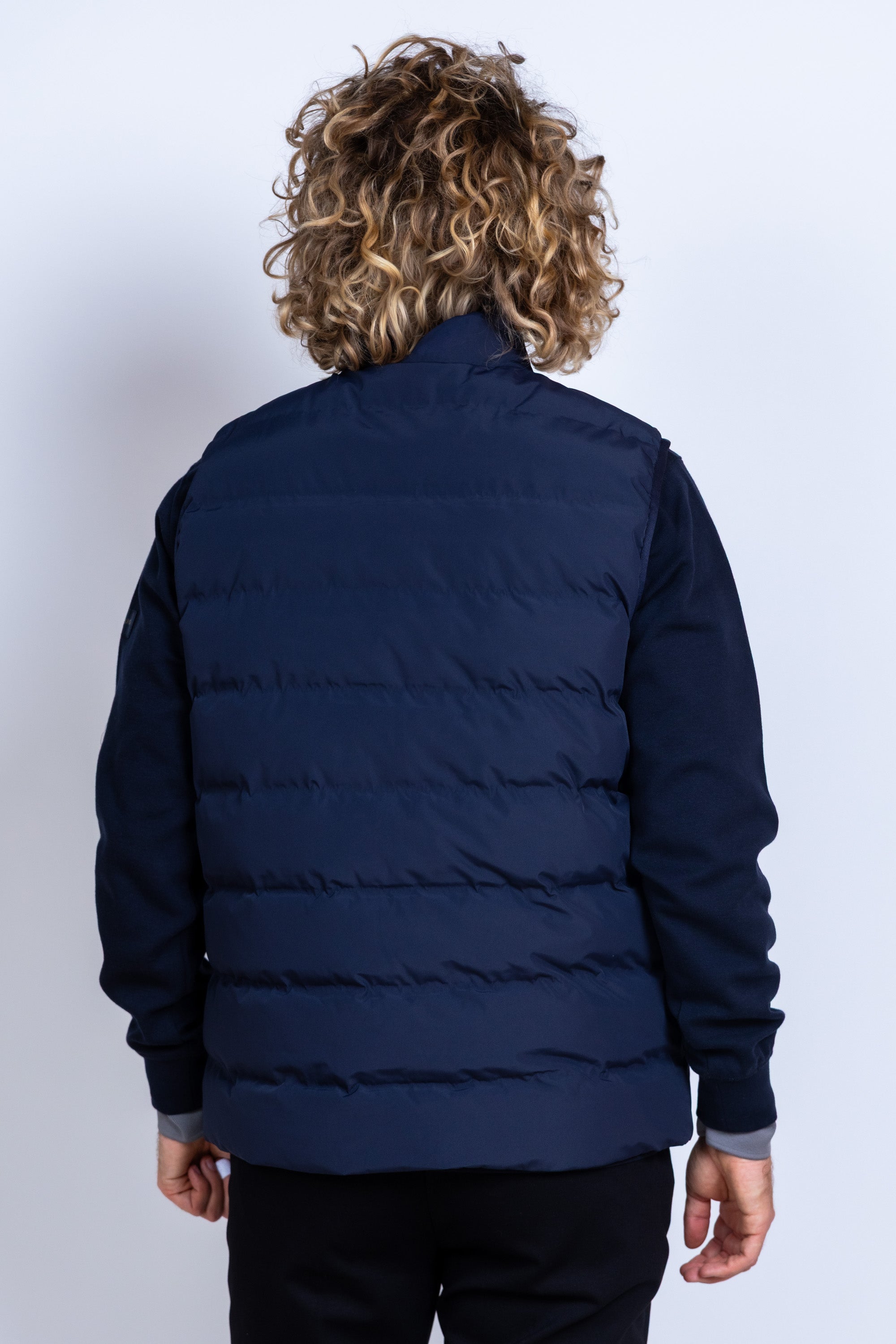 Bodywarmer met rits - Marine
