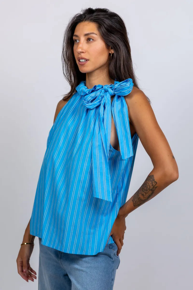 CPH MUSE CPH MUSE 207929 melissa to CPH MUSE 207929 melissa to Top met strik - Aqua