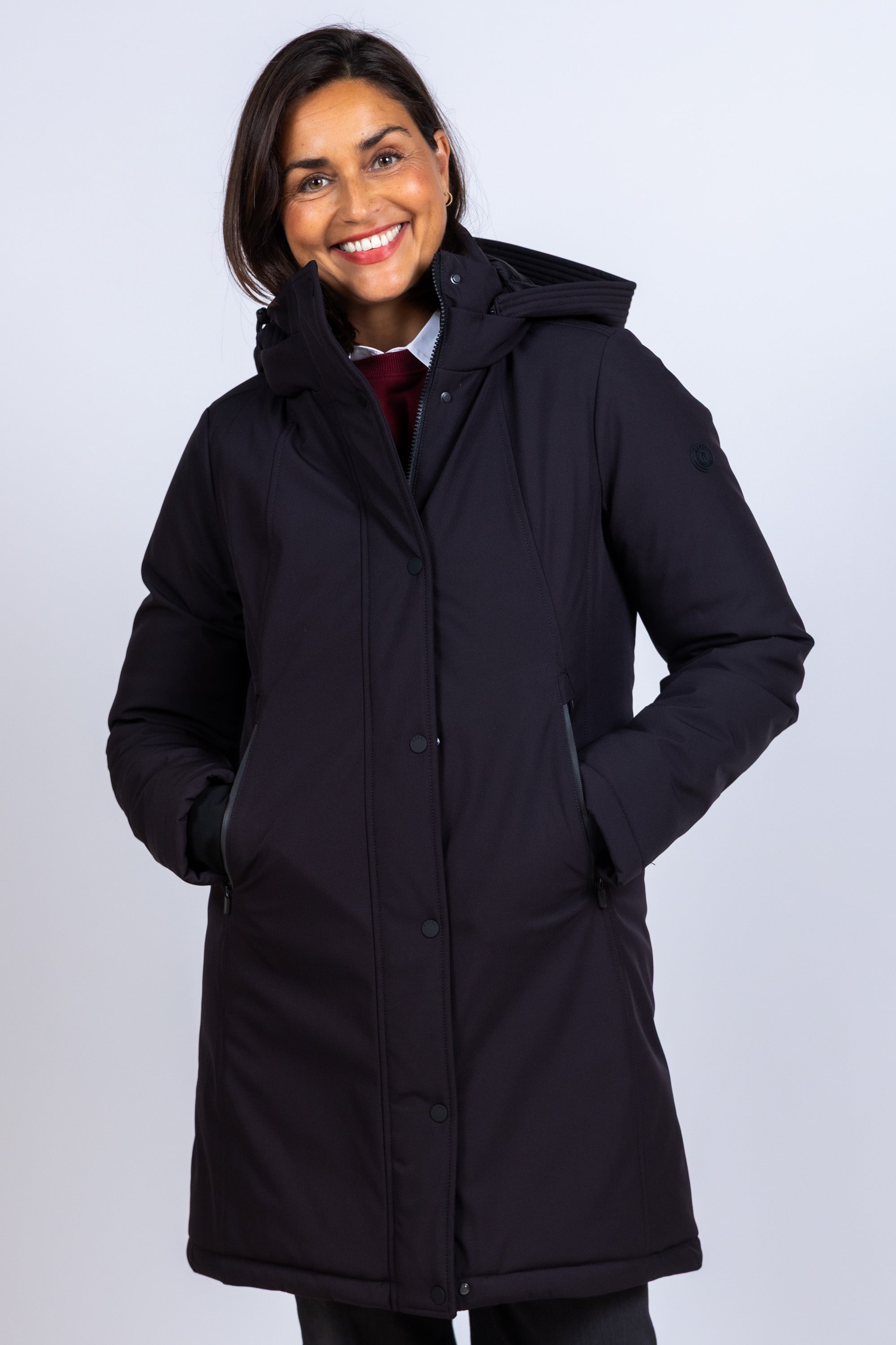 Parka met capuchon - Zwart