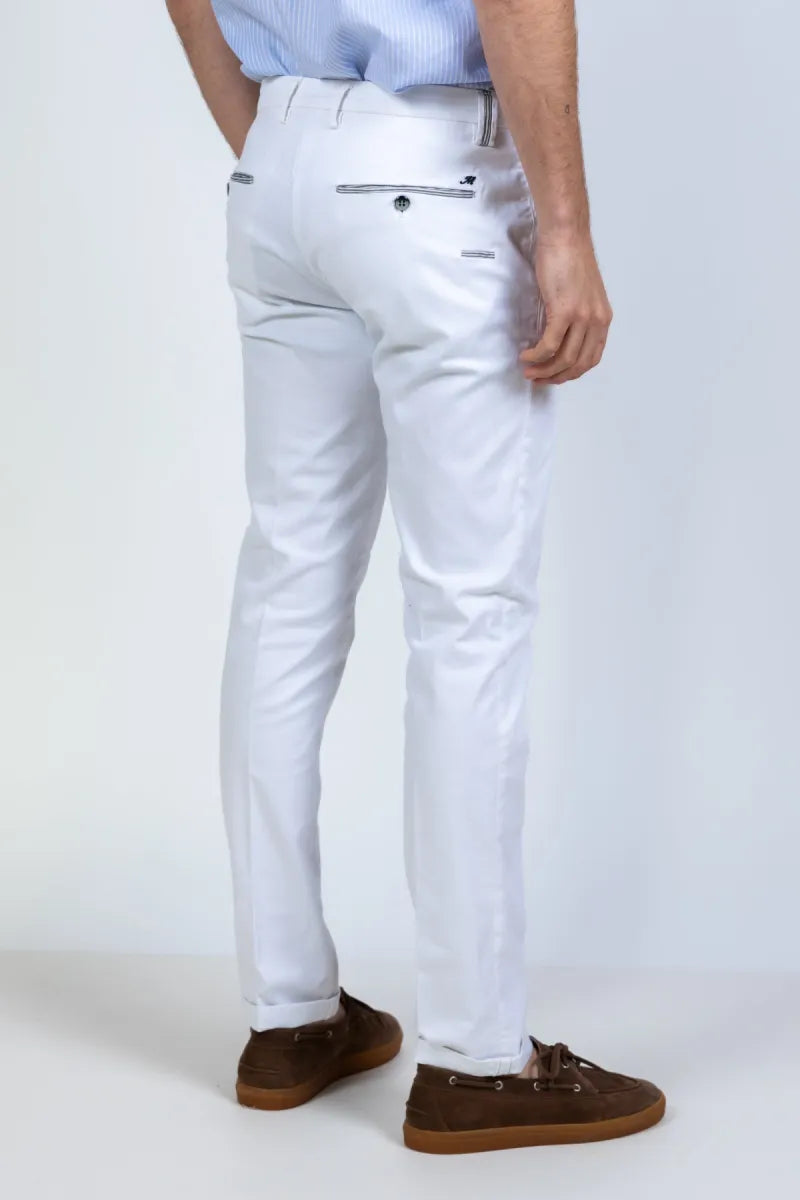 MASONS MASONS 9PN2A5193N1MBE100 Chino - Wit