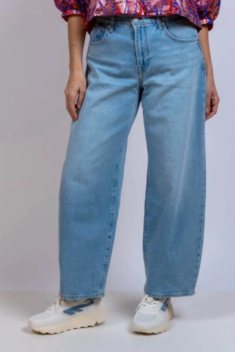 FOR ALL MANKIND FOR ALL MANKIND BONNIE Jeans met balloonfit - Licht jeans