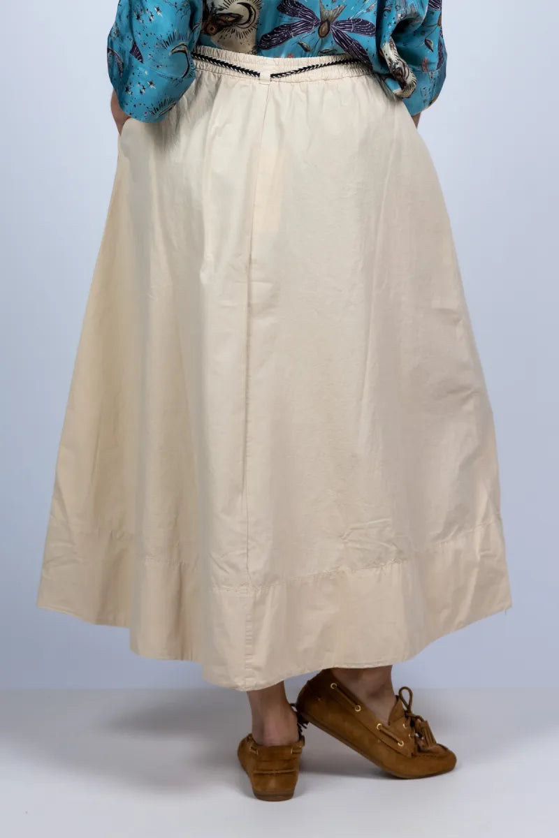 SUMMUM SUMMUM 6s1356-12405 Rok met koord - Beige