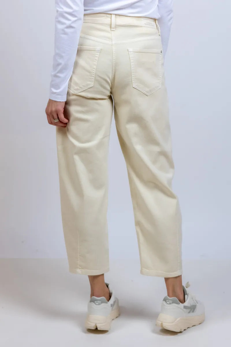 CAMBIO CAMBIO 9559-0036.14 Broek met balloonfit - Vanille