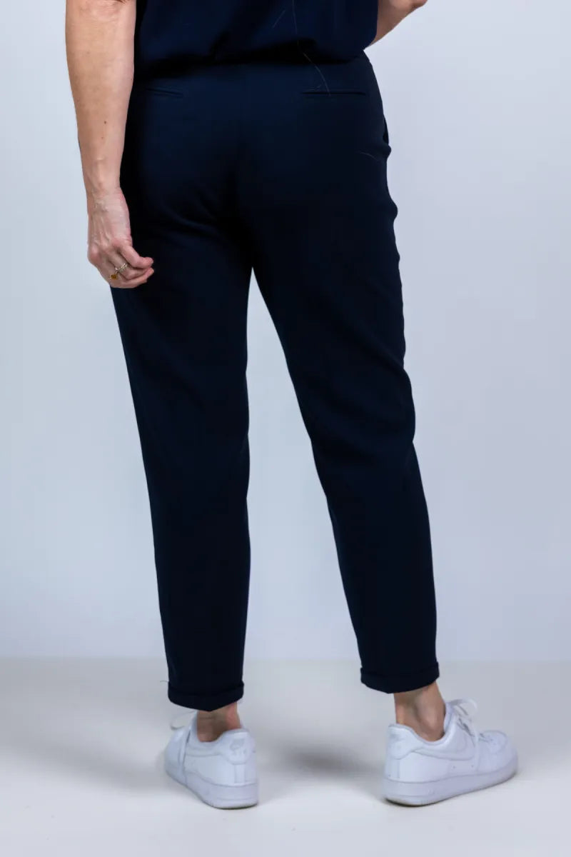 XANDRES XANDRES Philo Broek met zakken - Marine