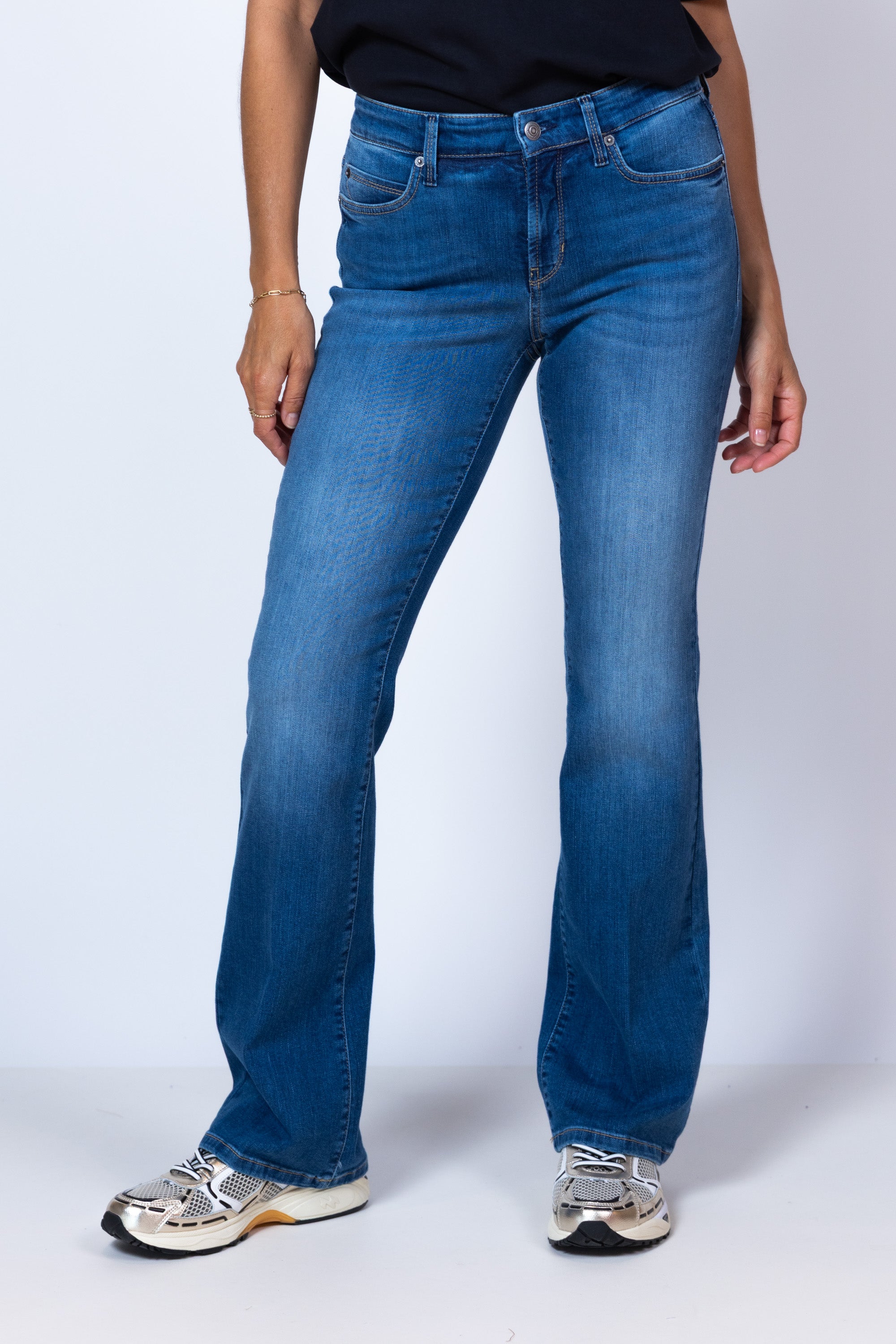 Jeans met bootcut - Licht jeans
