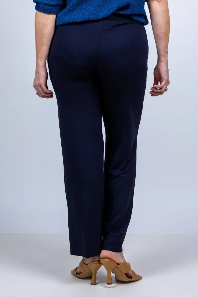STREICH, DORIS STREICH, DORIS 809270 Broek met rechte pijpen - Marine
