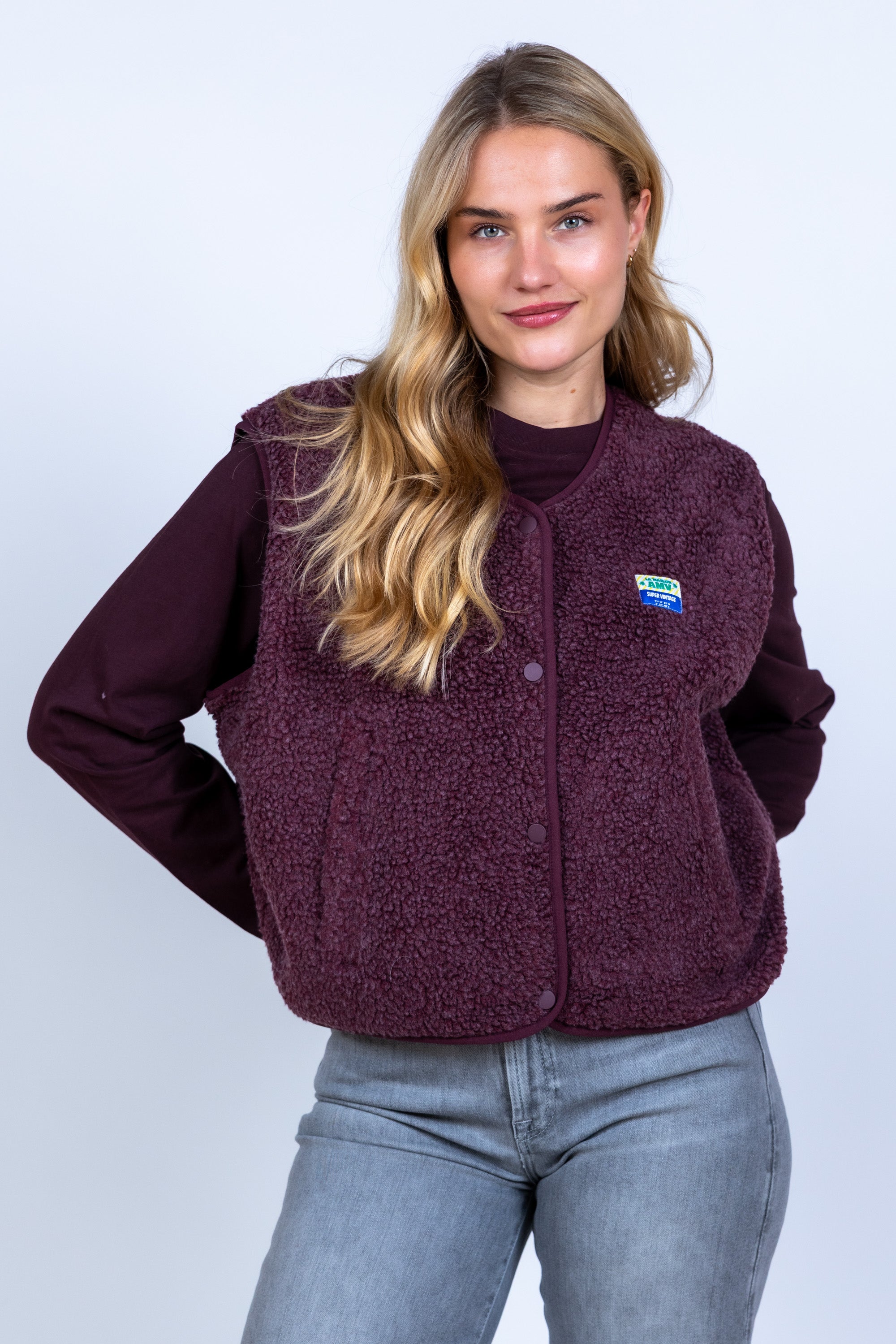 Bodywarmer - Donkerbordeaux