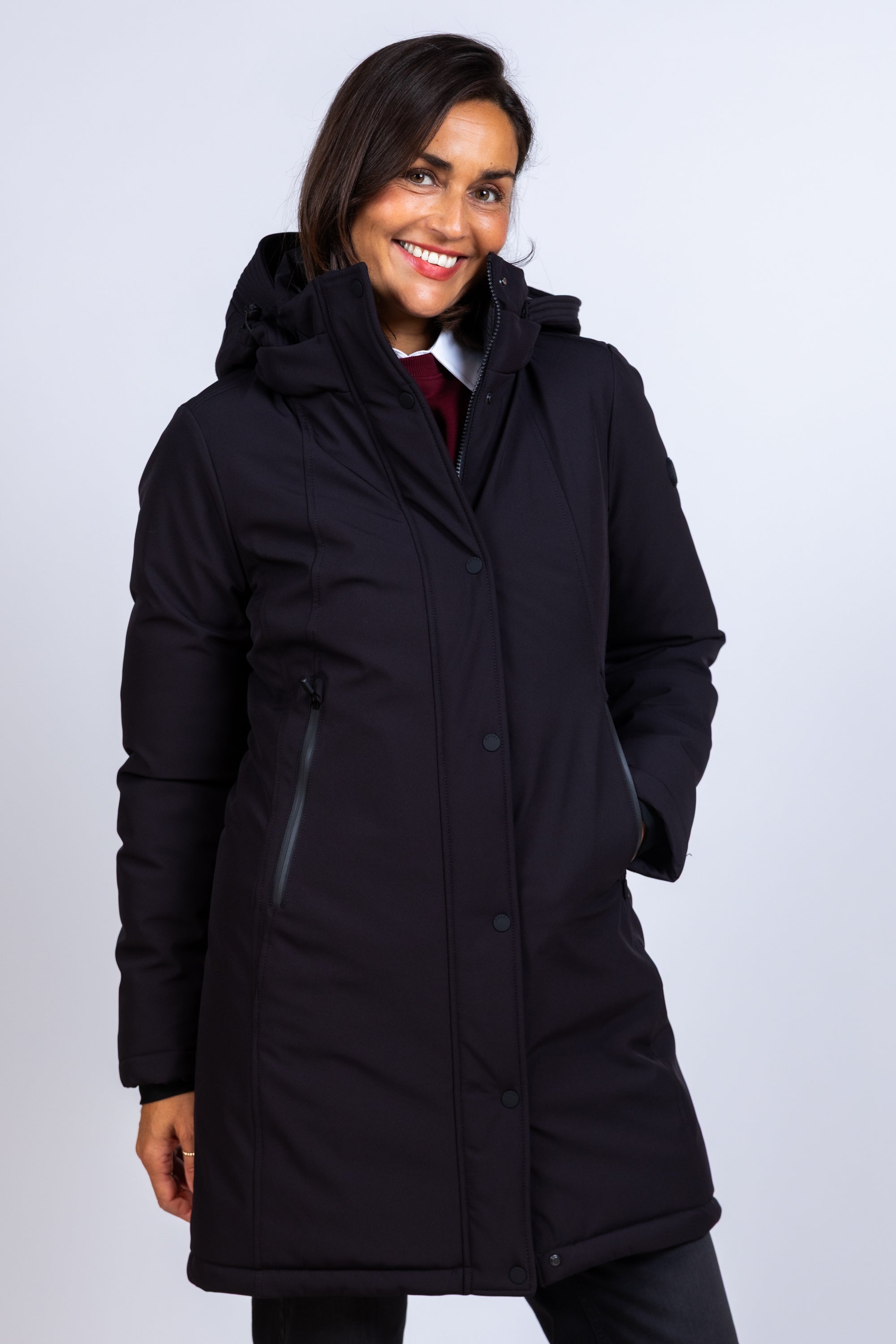 Parka met capuchon - Zwart