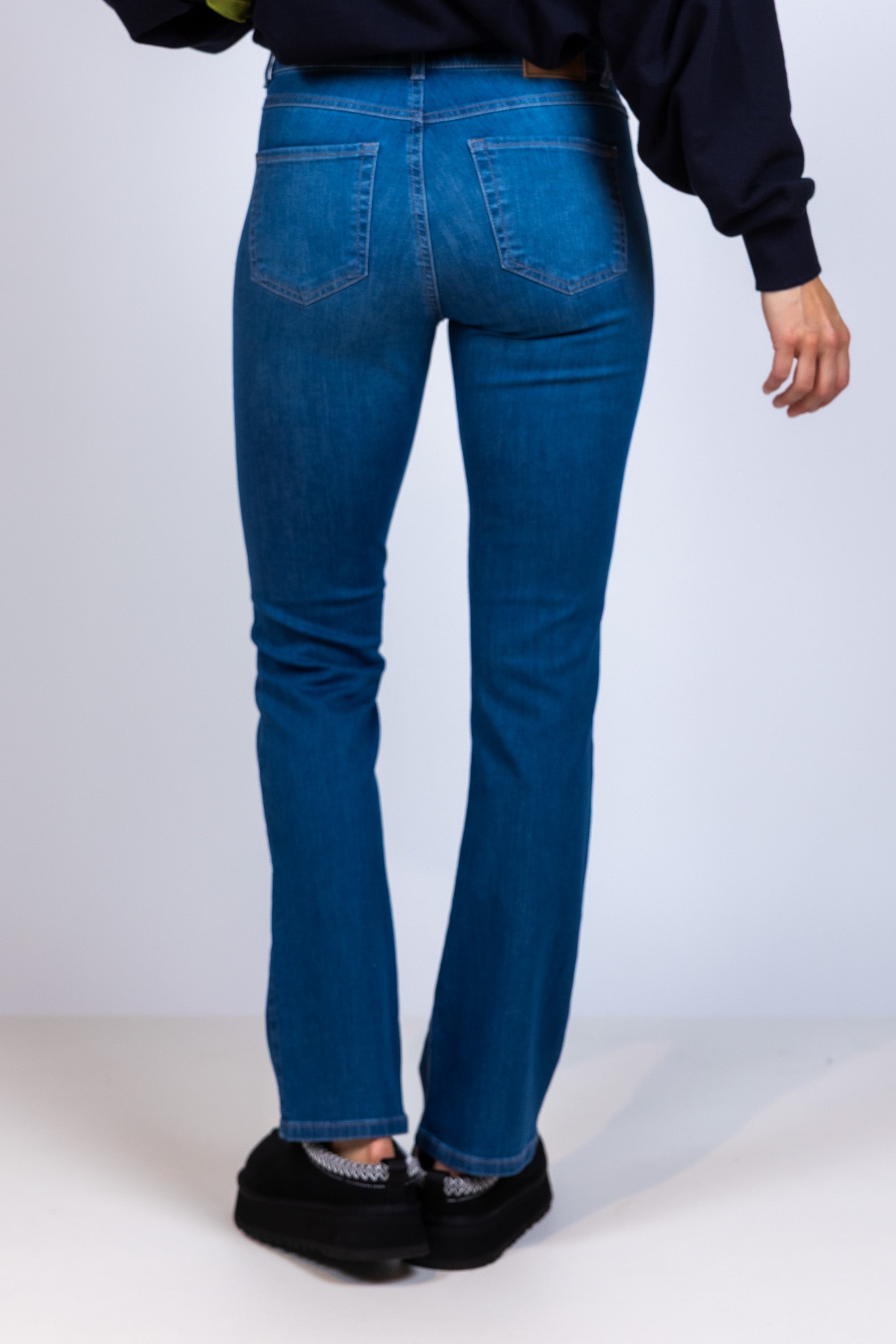 Jeans met uitlopende pijpen - Licht jeans