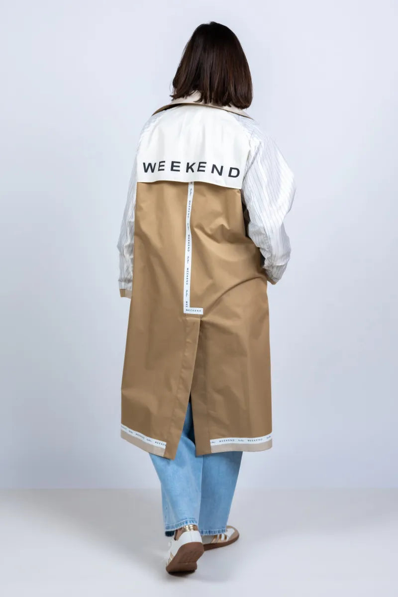 WEEKEND BY MAX MARA WEEKEND BY MAX MARA CANASTA WEEKEND BY MAX MARA CANASTA Trenchcoat met ceintuur - Zand
