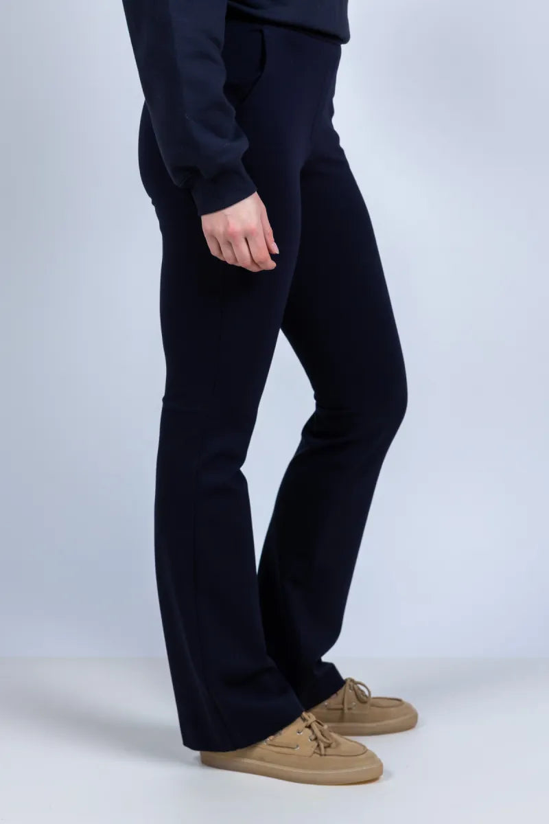 MODSTROM MODSTROM tanny flare Broek met wijde pijpen - Marine
