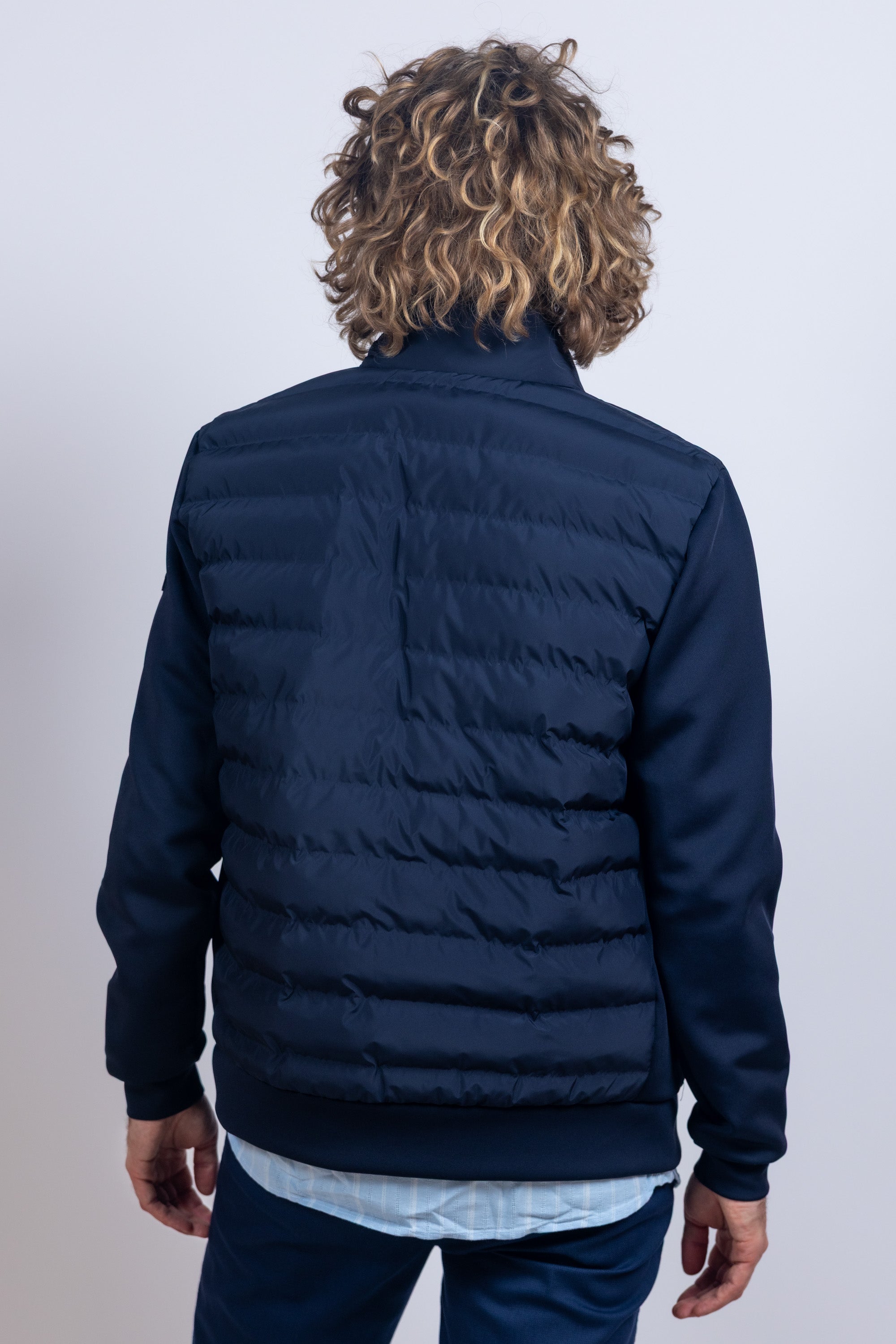 Gewatteerd jack - Marine