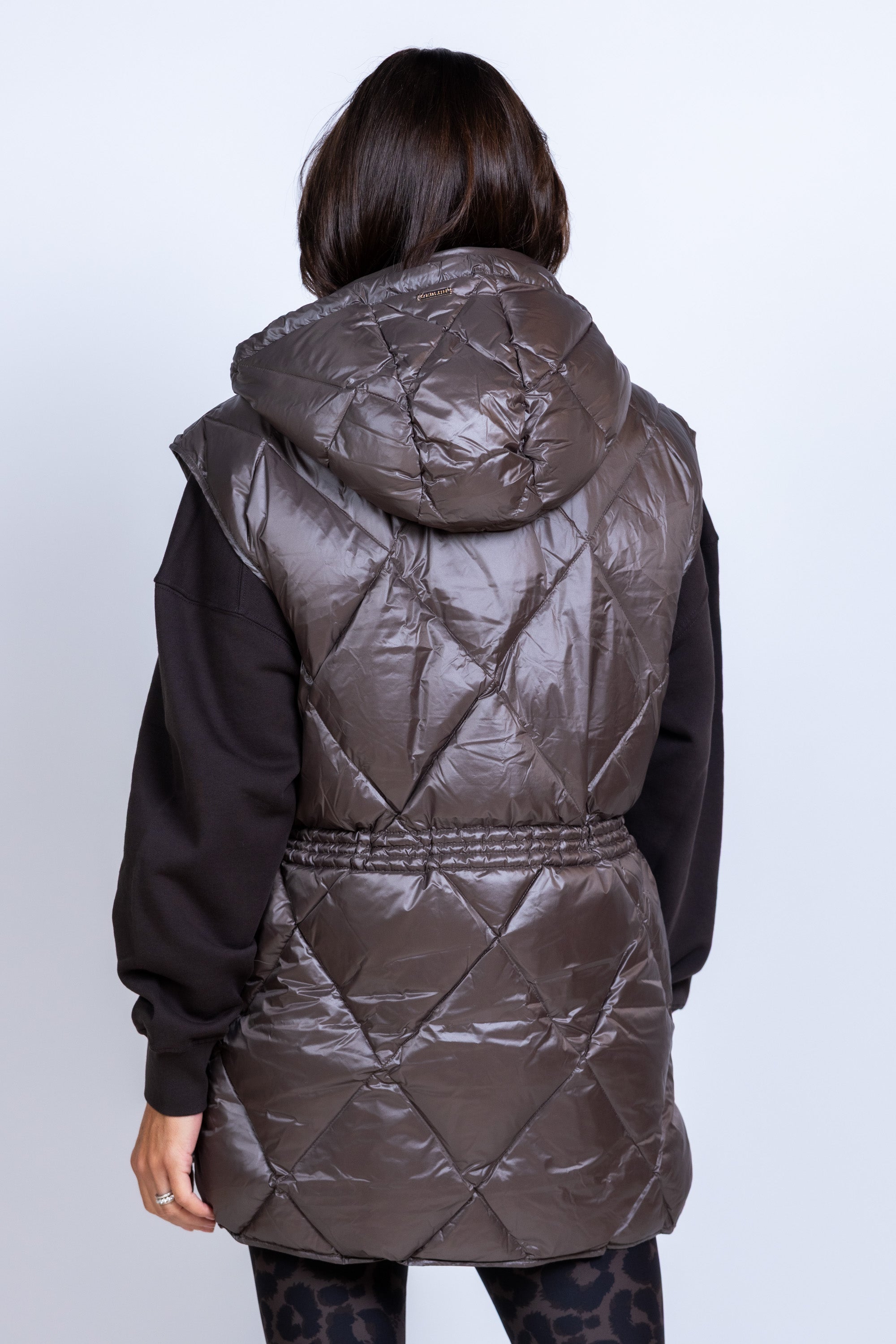 Gewatteerde bodywarmer - Khaki