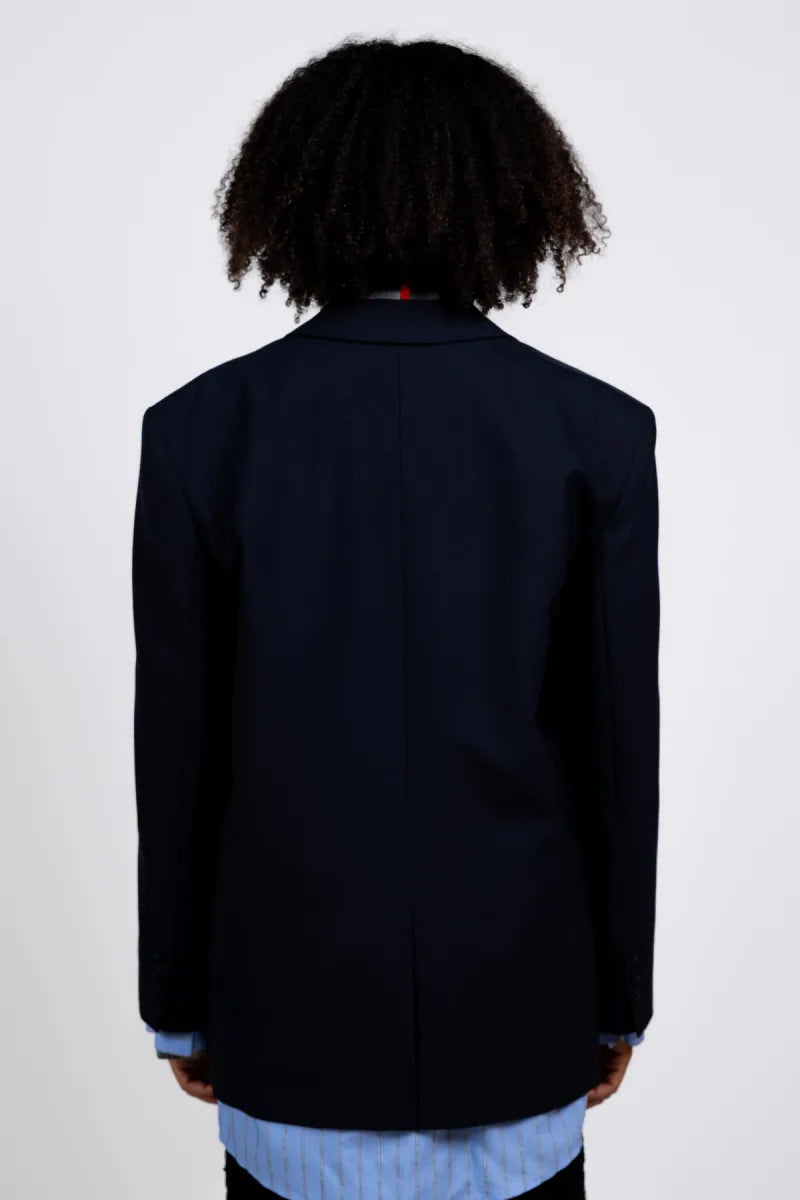 SEMICOUTURE SEMICOUTURE Y6WI15 Donkerblauwe blazer - Marine