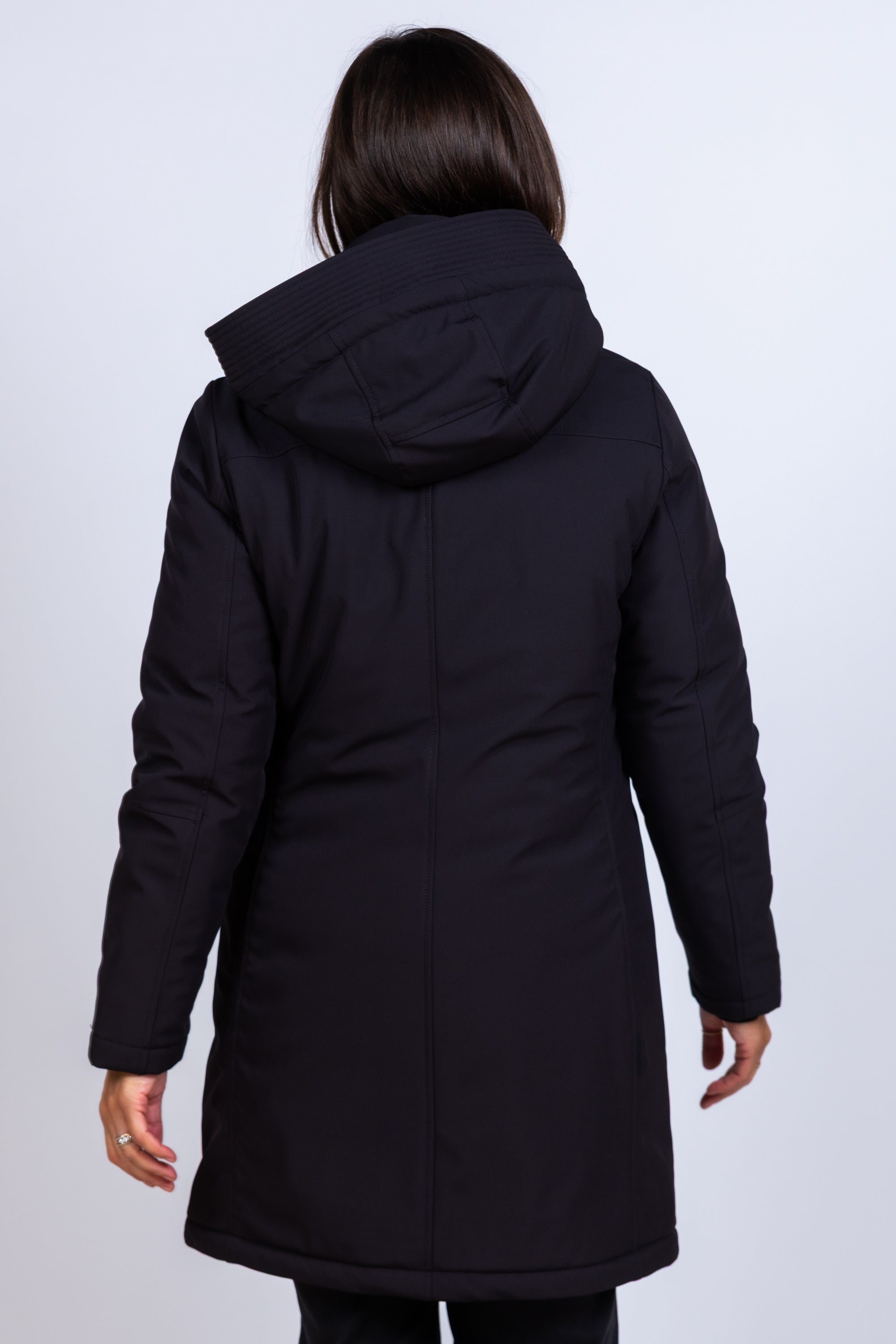 Parka met capuchon - Zwart