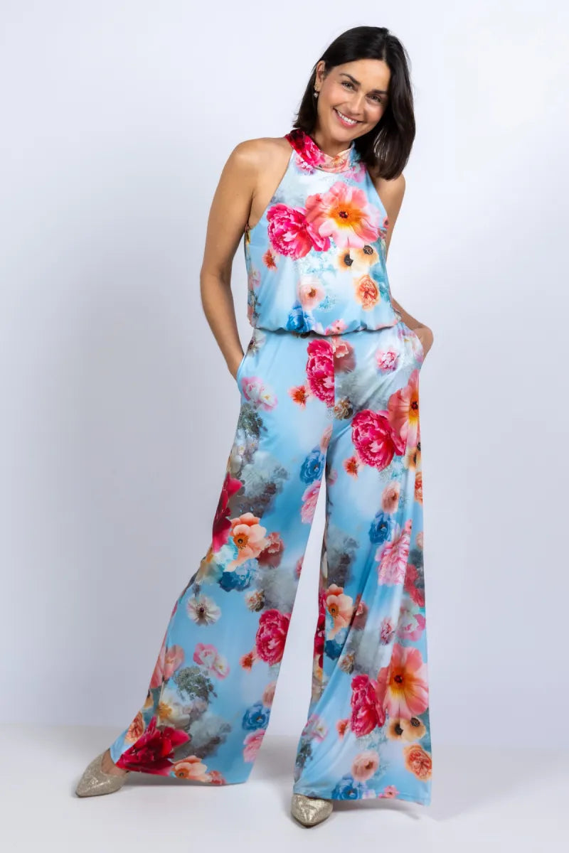 VERA MONT VERA MONT 34294241 Jumpsuit met halterhals - Bleu
