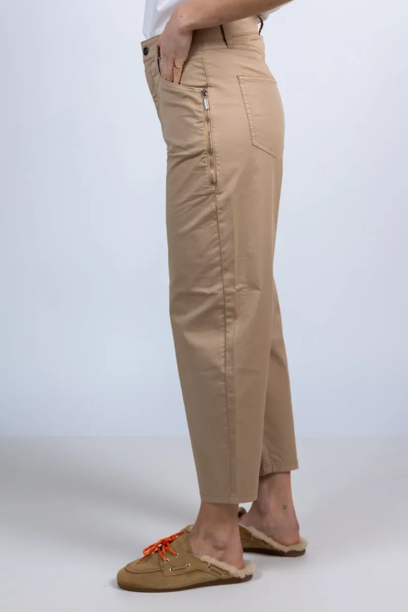 MAC MAC 0434L Broek met balloon fit - Zand