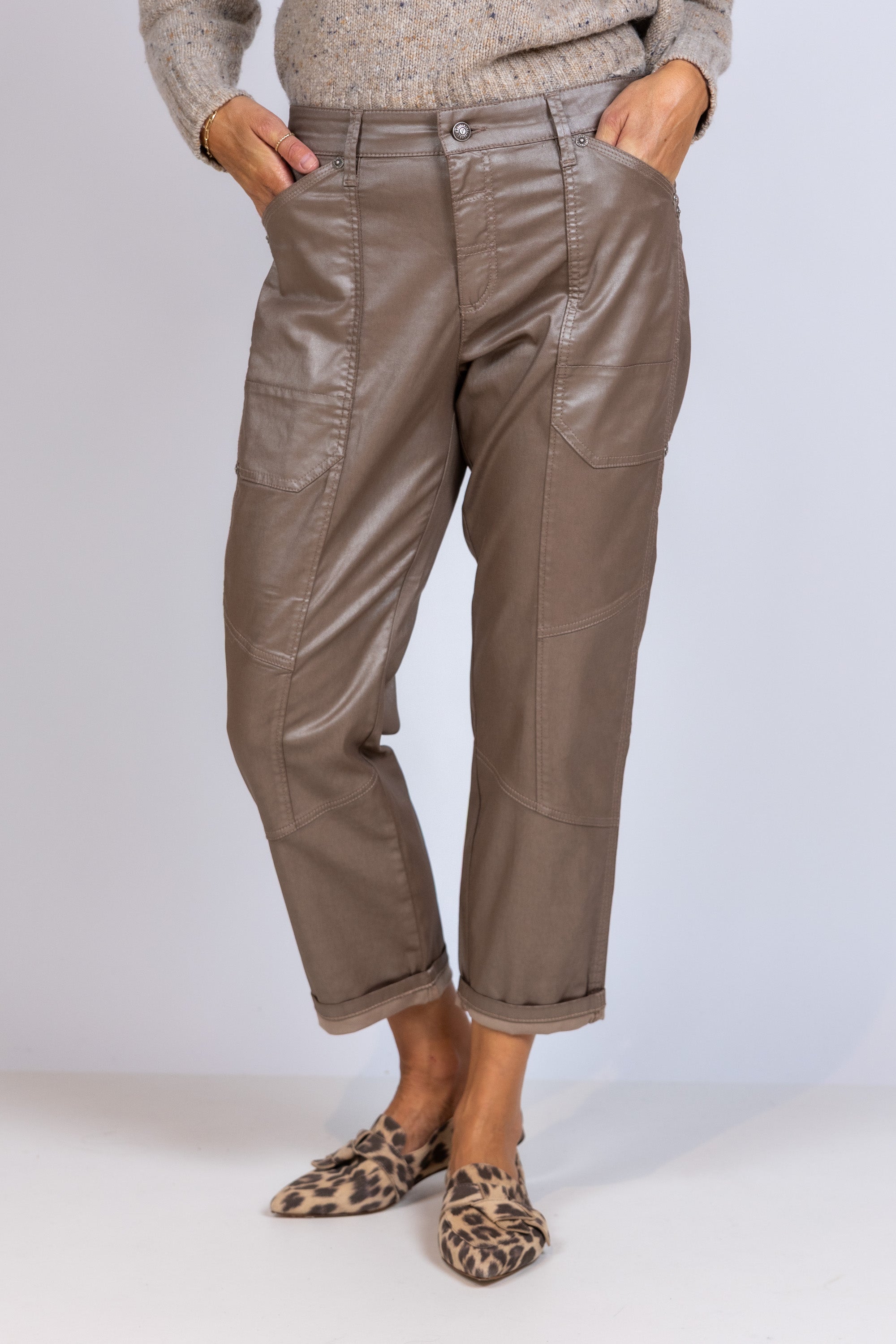 Broek met zakken - Zand