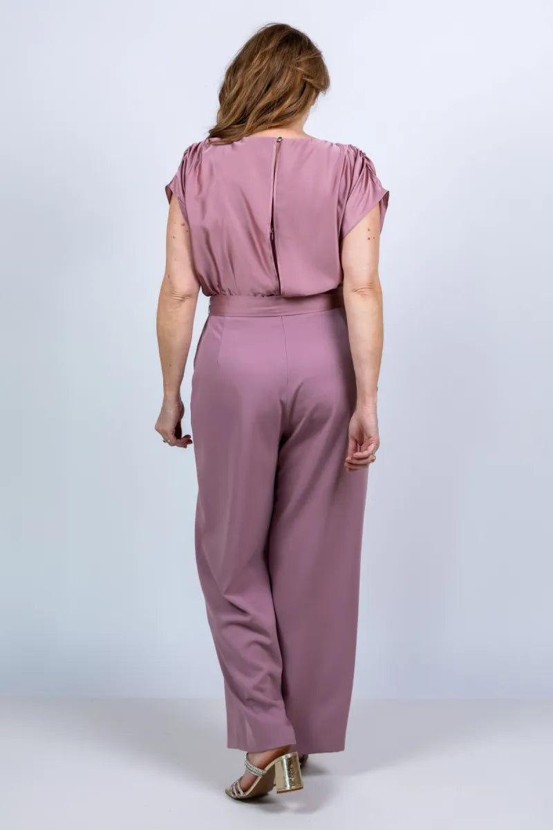 SWING SWING 3AD00400 Jumpsuit met ceintuur - Oudroze