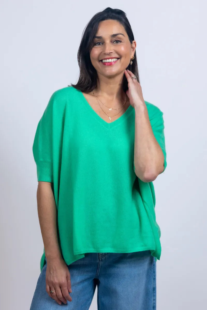 ABSOLUT CASHMERE ABSOLUT CASHMERE KATE ABSOLUT CASHMERE KATE Trui met V-hals - Mint