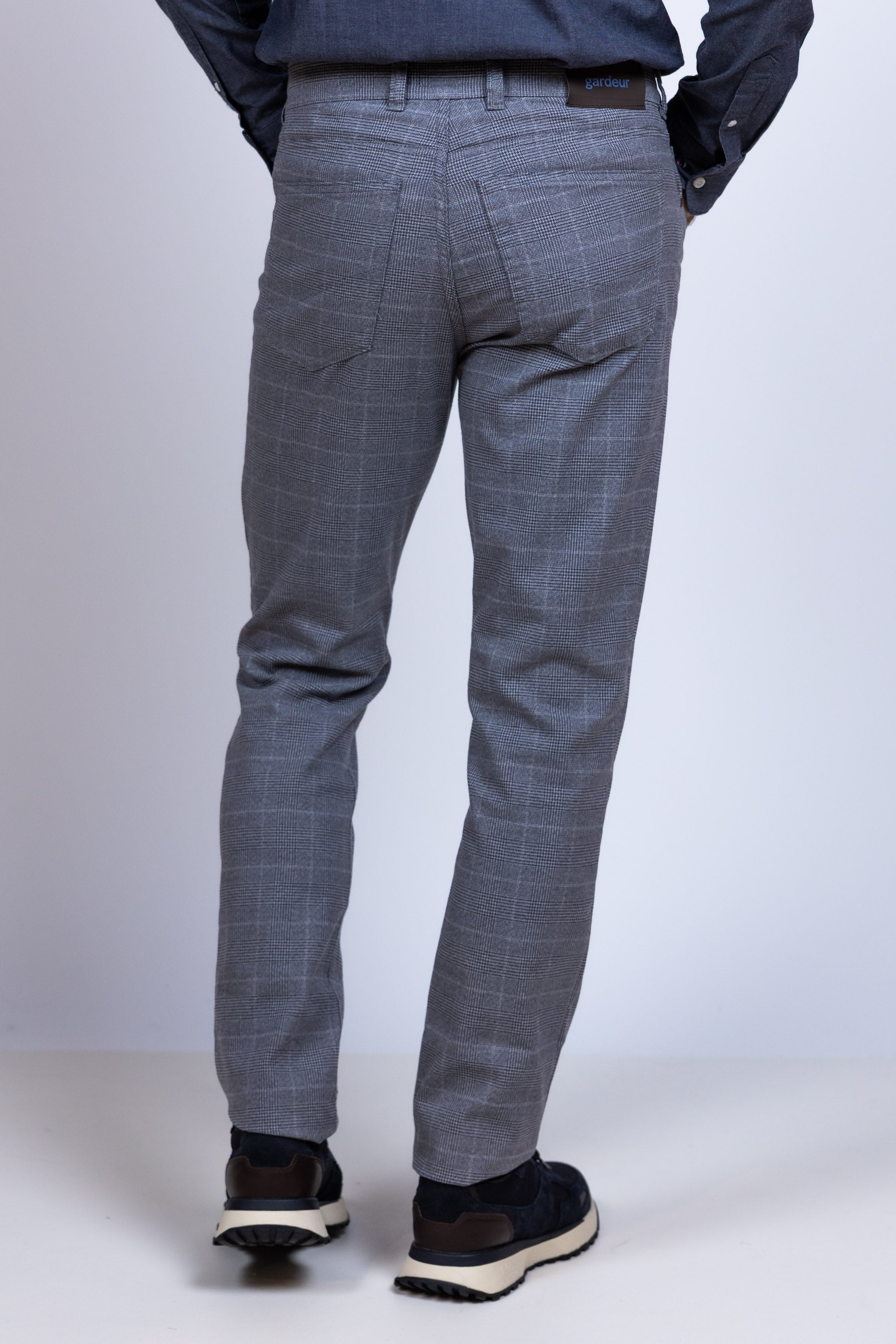 Slimfit pantalon - Lichtgrijs