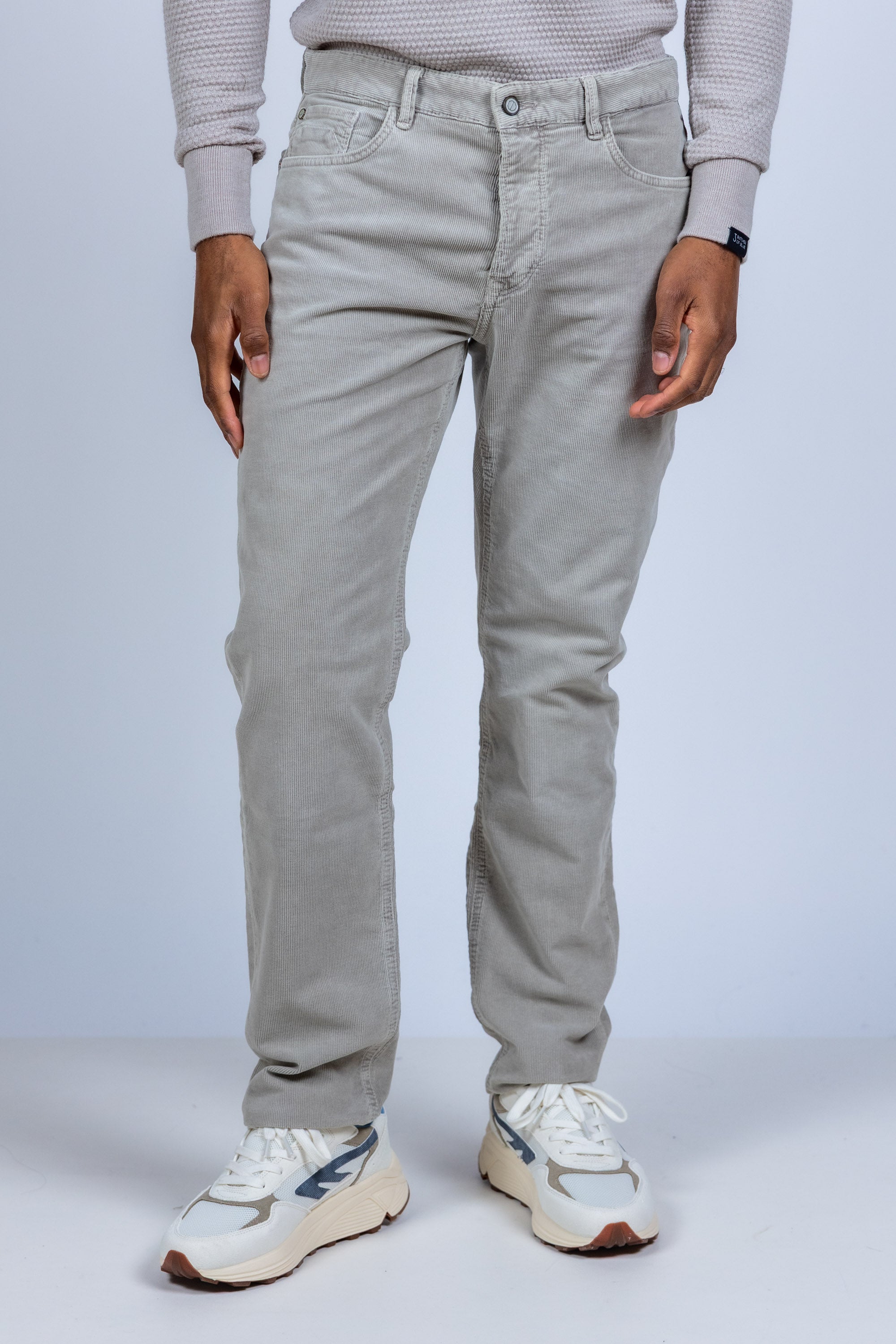 Corduroy broek - Licht taupe