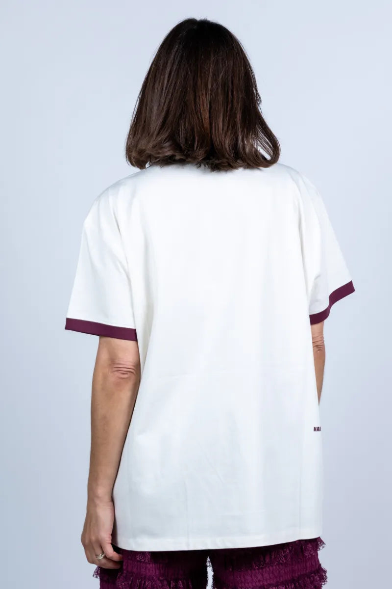 HARPER & YVE HARPER & YVE HS6Y302 HARPER & YVE HS6Y302 T-shirt met print - Wit