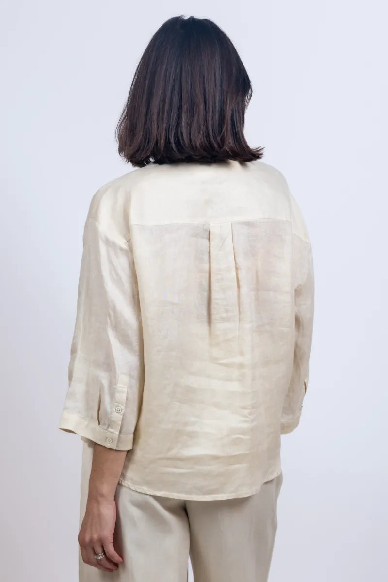 JC SOPHIE JC SOPHIE LENNON JC SOPHIE LENNON Blouse met knopen - Zand