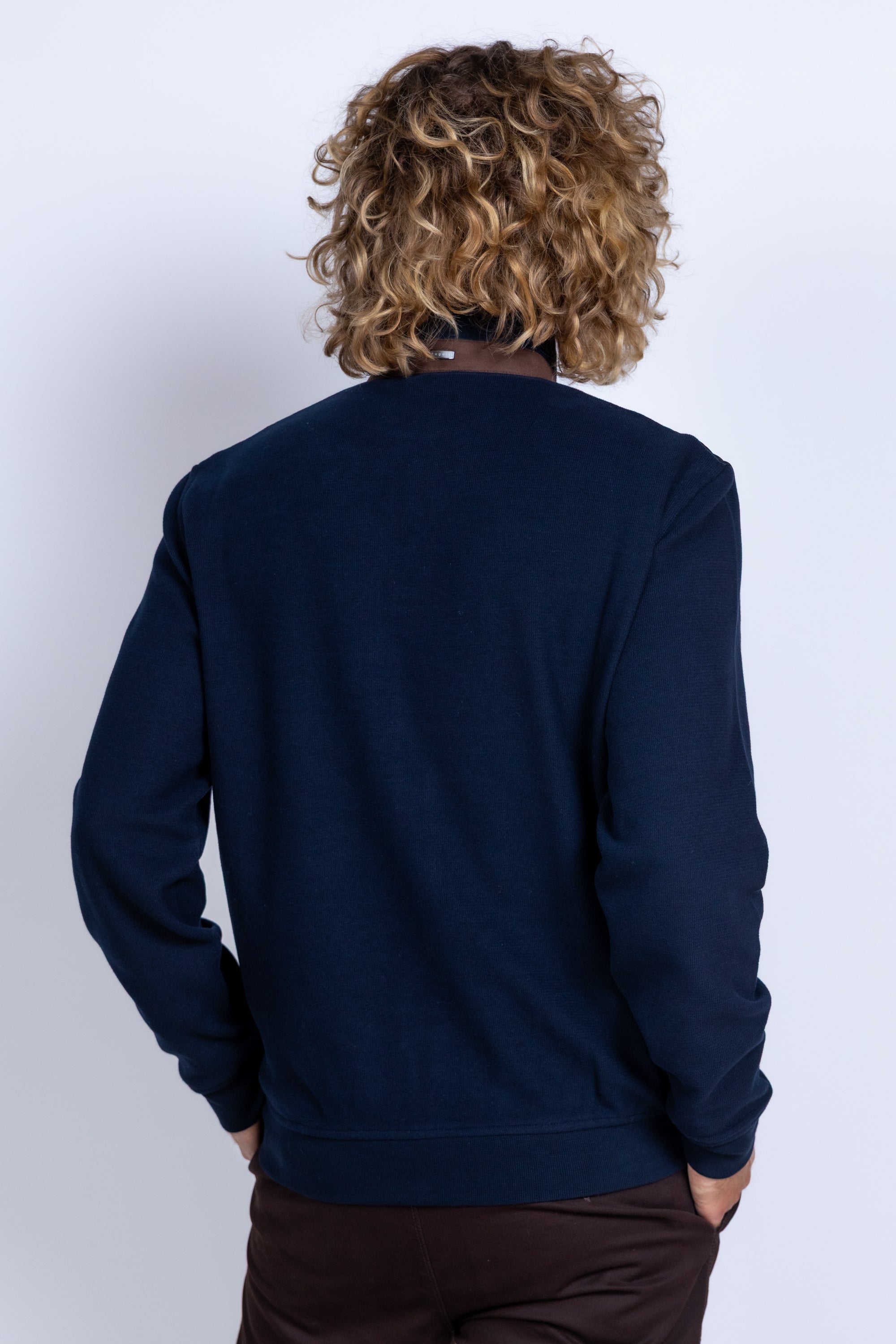 Jasje met rits - Marine