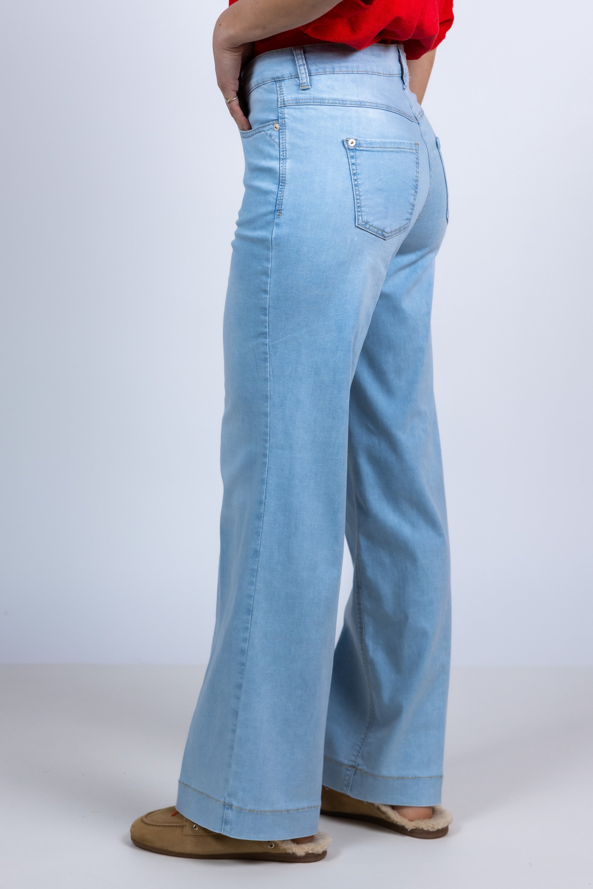 Jeans met rechte pijpen - Licht jeans